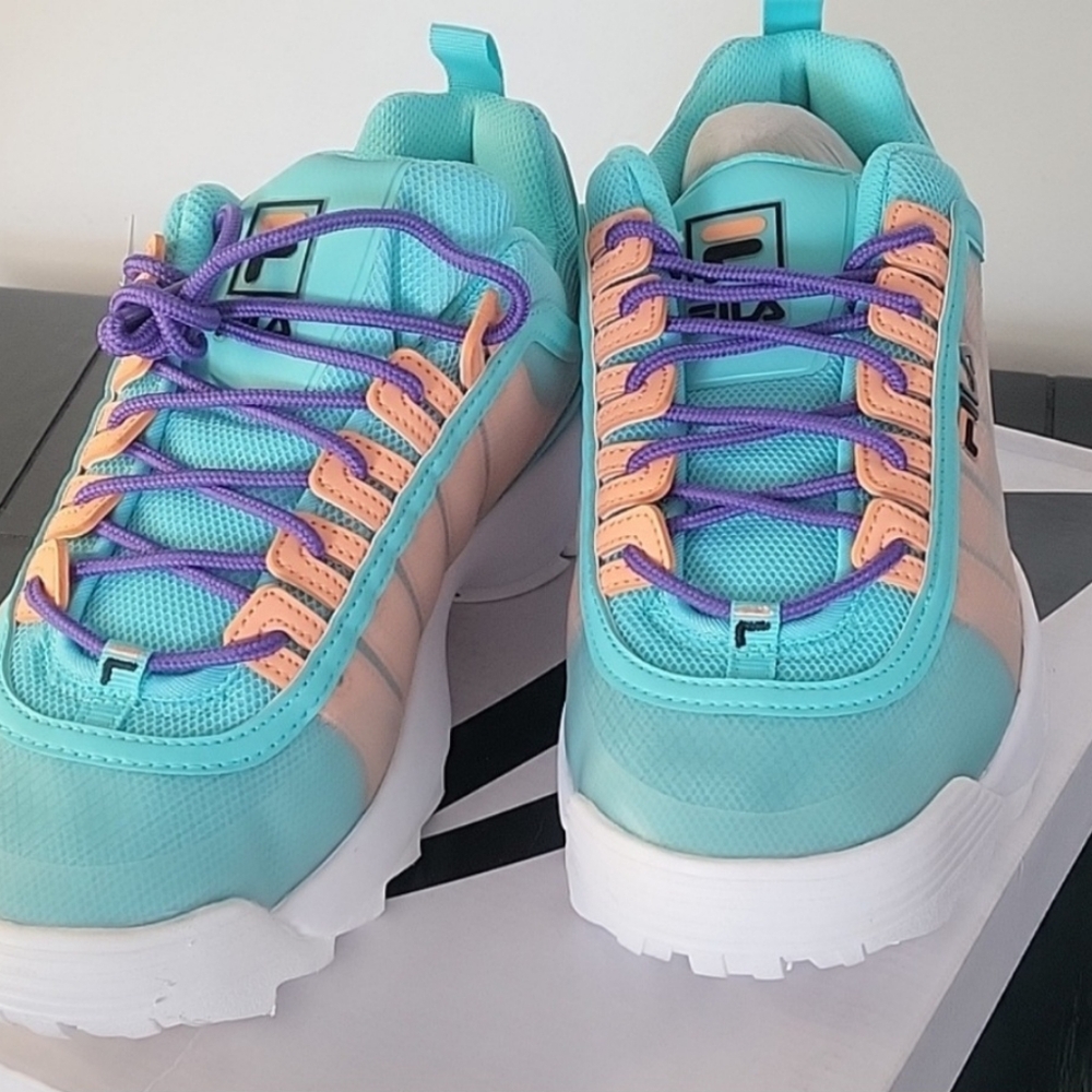 Filla Disruptor II Monomesh Platform Sneakers size 9.5 Brand New no box